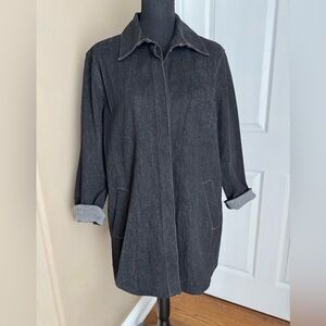 Renfrew Black‎ Denim long Jacket